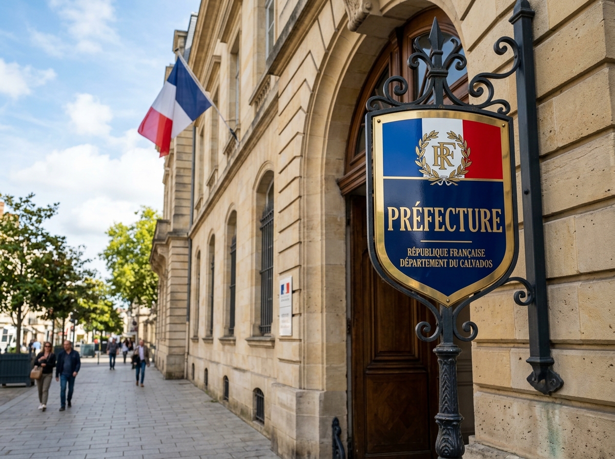 Panneau indicateur Préfecture